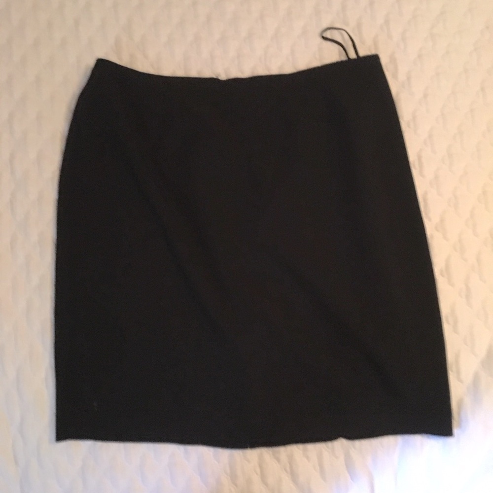Jones Studio 18W Black Pencil Skirt